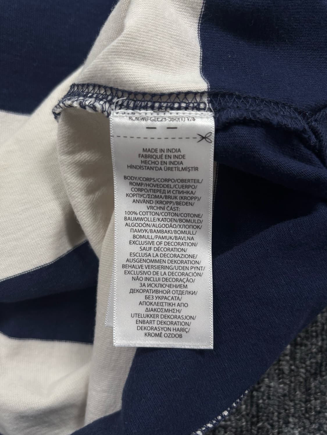 폴로 스트라이프 긴팔 럭비티 상품이미지8