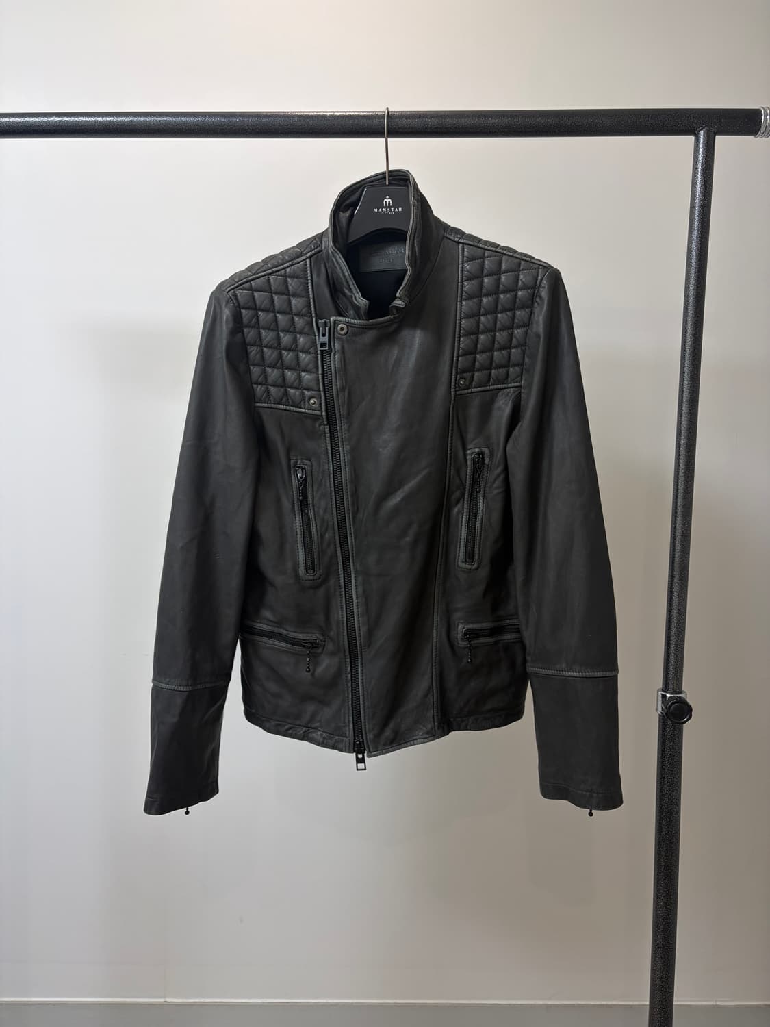 (L) Allsaints 올세인츠 바이커 라이더 가죽자켓 상품이미지1