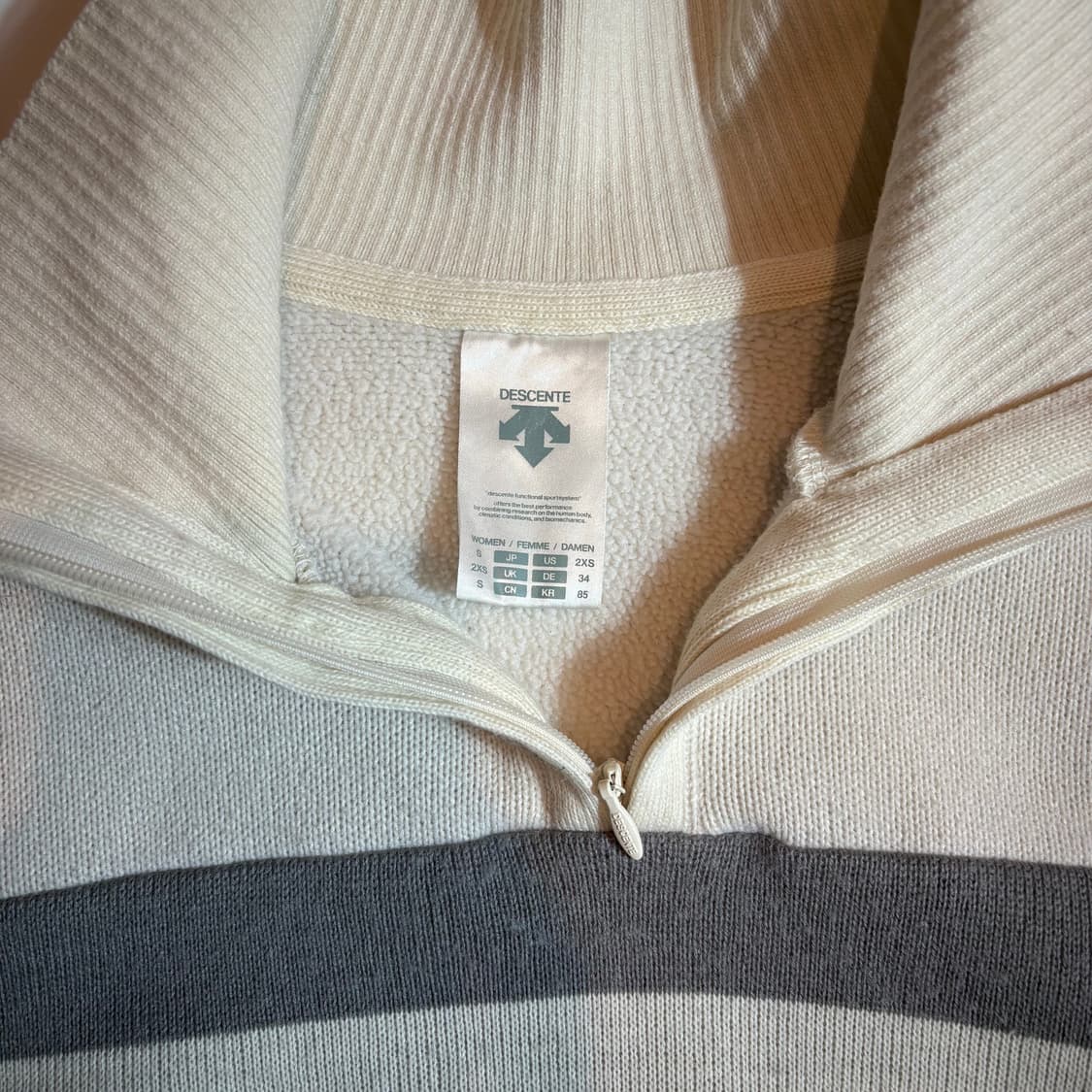 데상트 SwissSki Team 하프넥 니트 상품이미지5