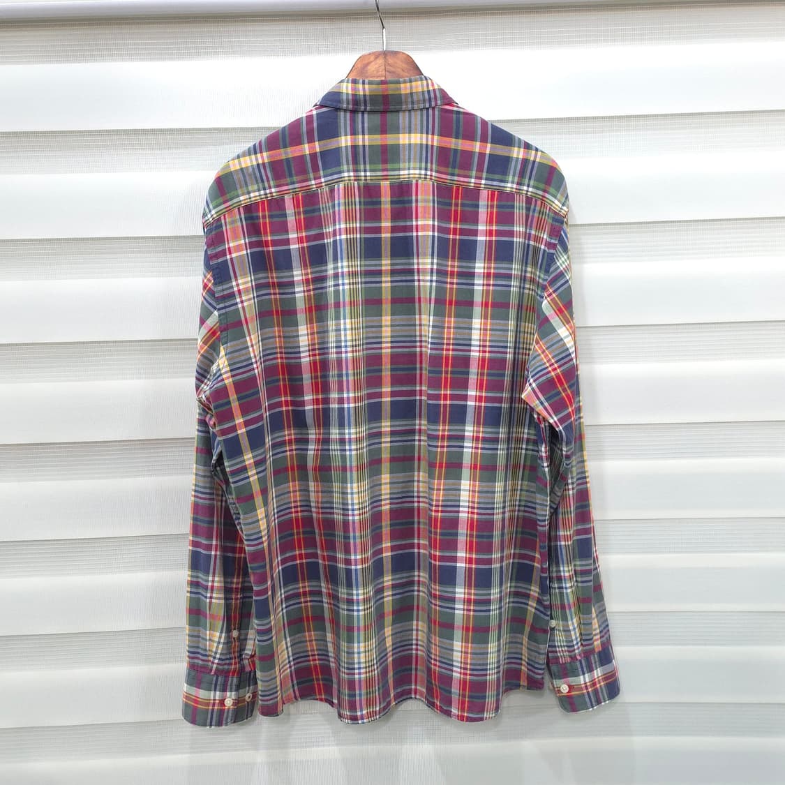 헨리코튼 체크셔츠- L-XL 상품이미지6