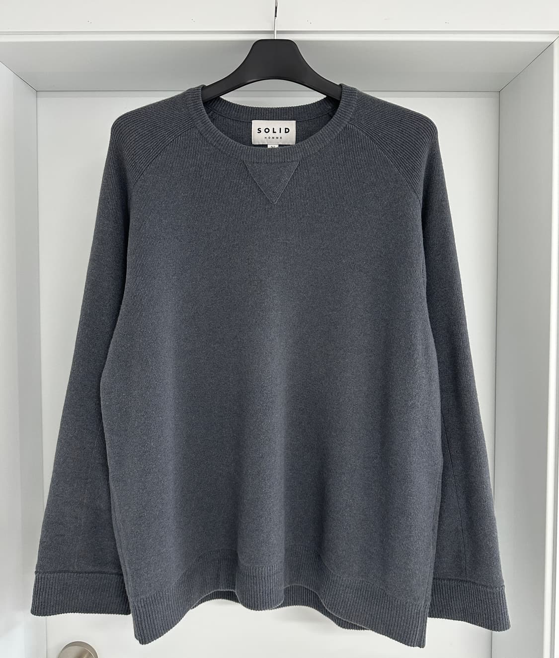 [솔리드옴므]  남성 100% 캐시미어 니트 상품이미지1