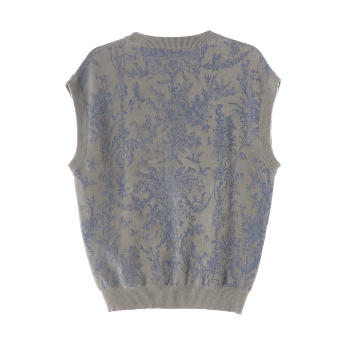 크리스찬 디올 시그니처 패턴 자카드 니트 조끼 베스트 상품이미지2