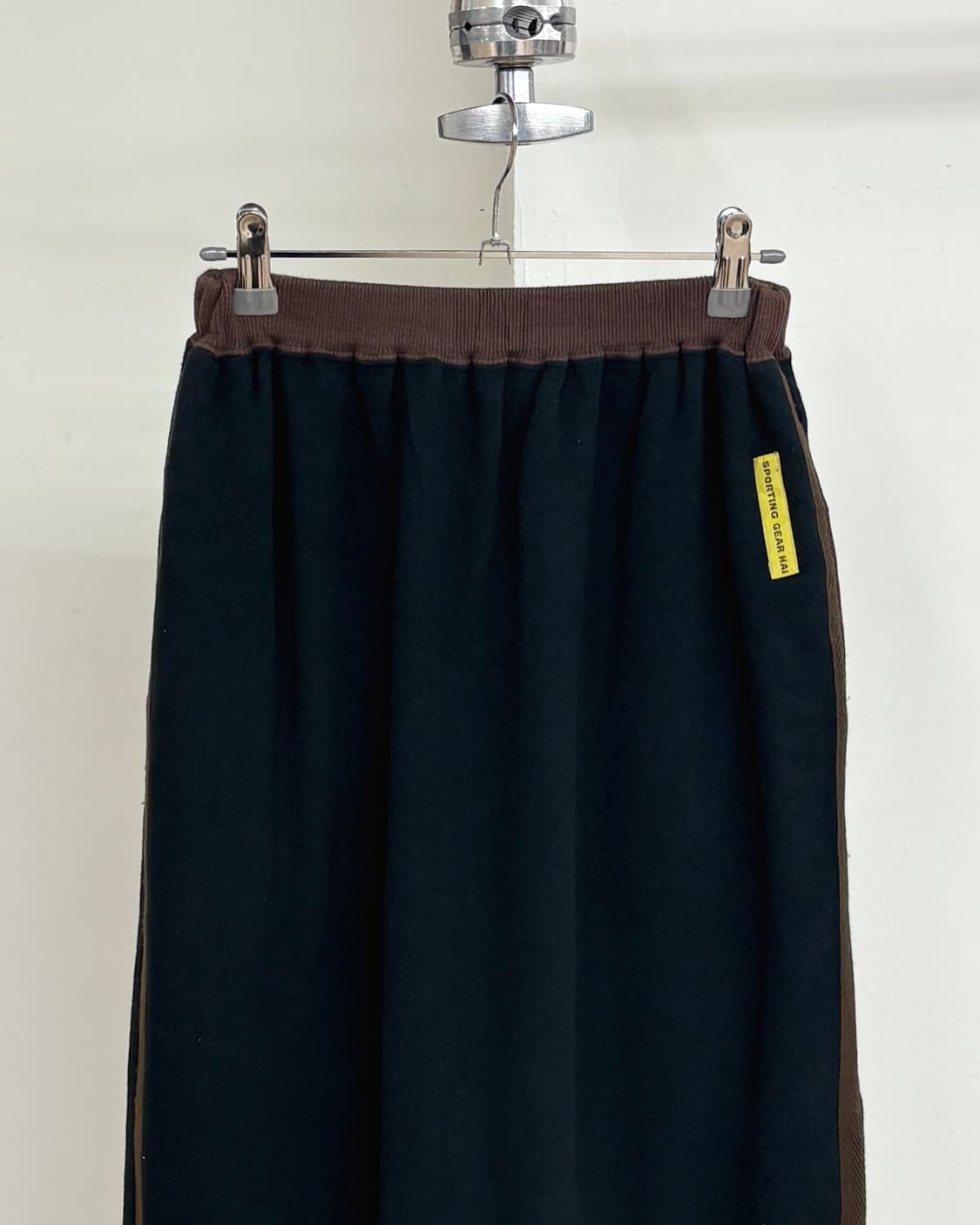 하이 스포르팅 기어 네이비 코튼 스웨트 스커트 상품이미지2