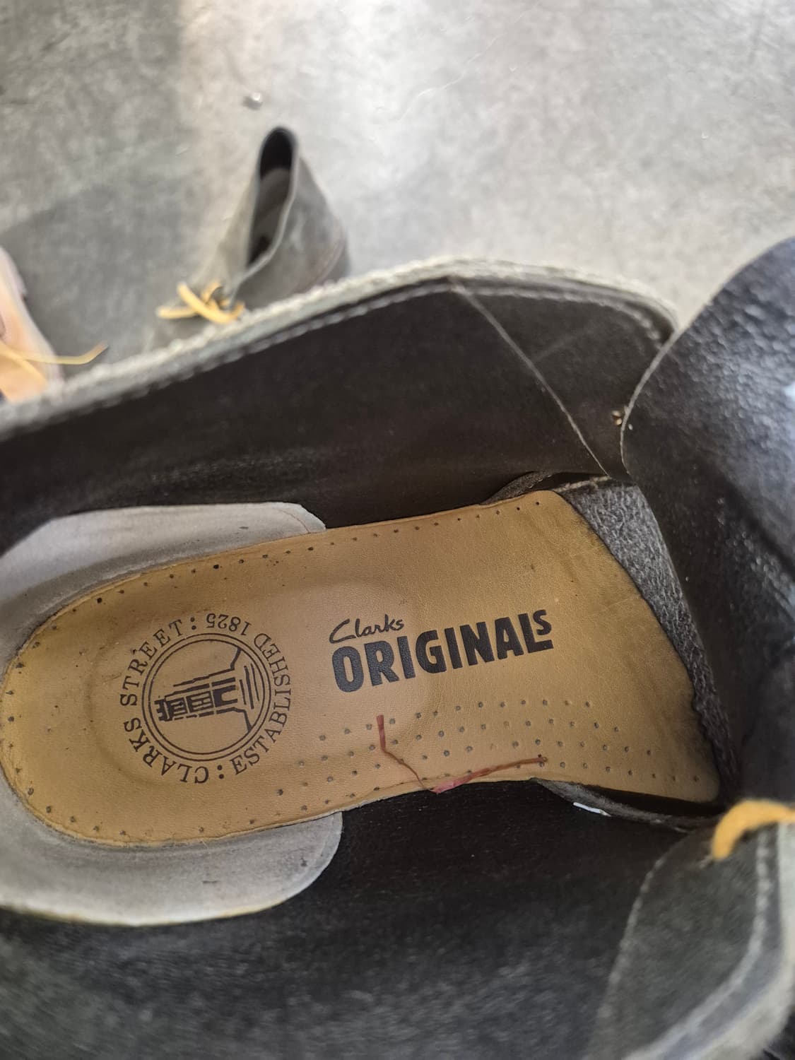 클락스 오리지널스 데저트 부츠 그레이 255 상품이미지7