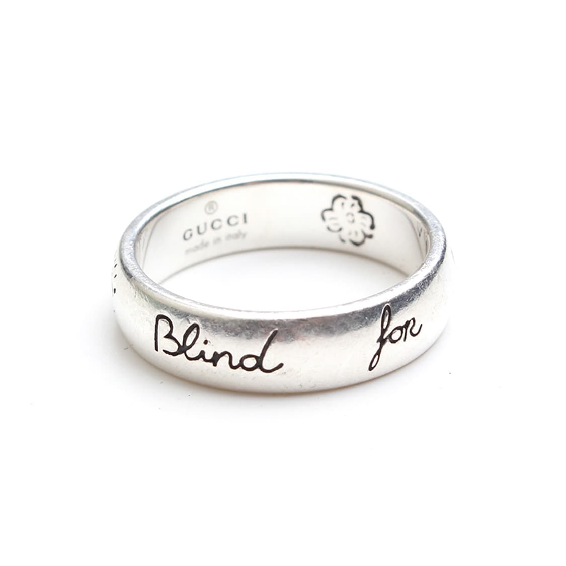 구찌 블라인드 포 러브 925실버 반지 11호반 상품이미지2