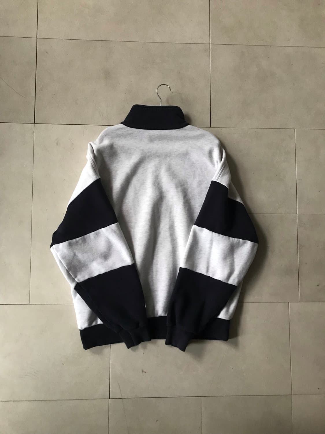 챔피온 빅로고 스웨트 반집업 상품이미지8