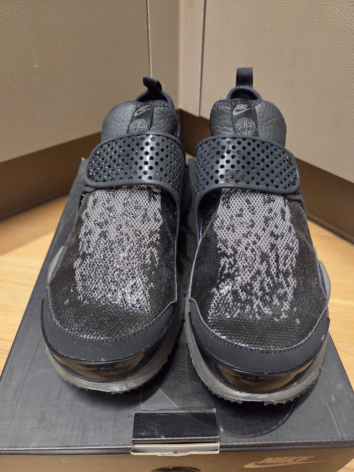 나이키 x 스톤 아일랜드 삭 다트 미드 블랙 260 상품이미지2