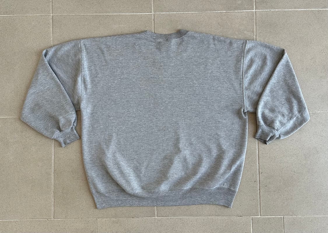 90s 빈티지 러셀 스웻셔츠 그레이 XXL USA 상품이미지2