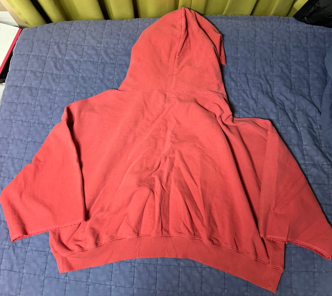 캐피탈 플리스 데블 후드 파카 보로 보로우 매서커 Pt 라지 레드 상품이미지4