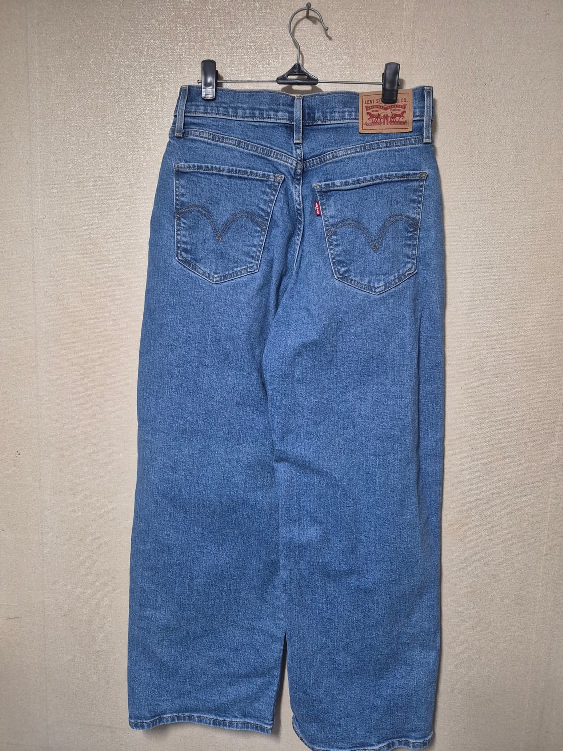 리바이스 하이라이즈 와이드 레그진 상품이미지4