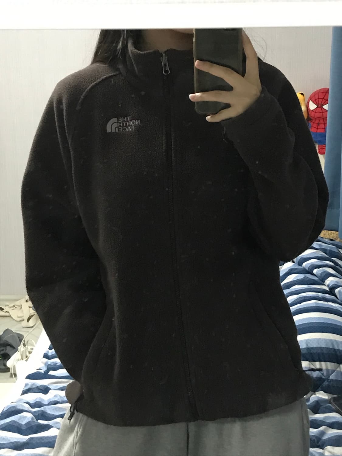 (무배) 더 노스페이스 초코 브라운 후리스 플리스 상품이미지2