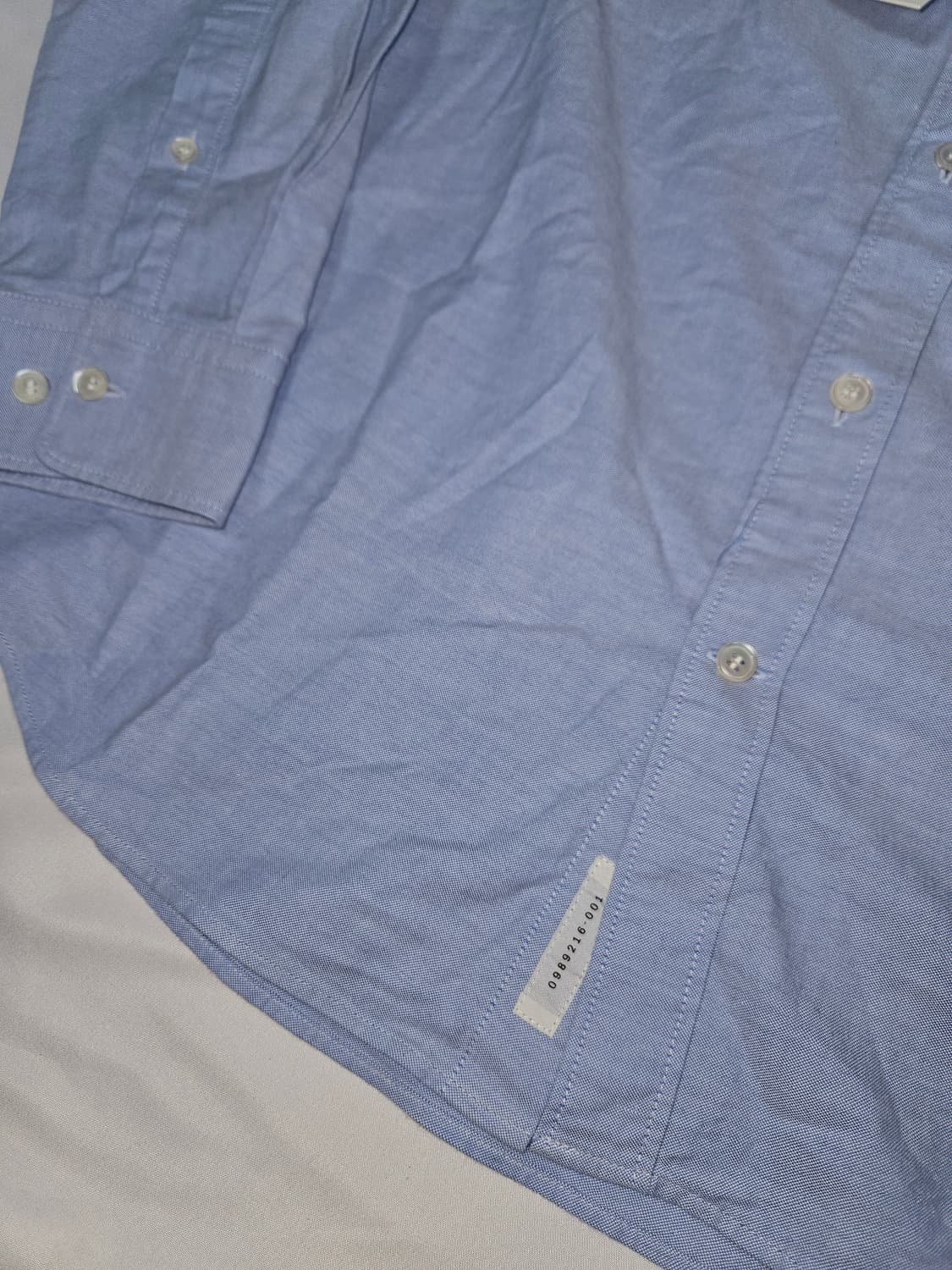 아르켓 ARKET 시그니처 옥스포드 셔츠 린넨 레귤러핏 50 (새상품) 상품이미지4