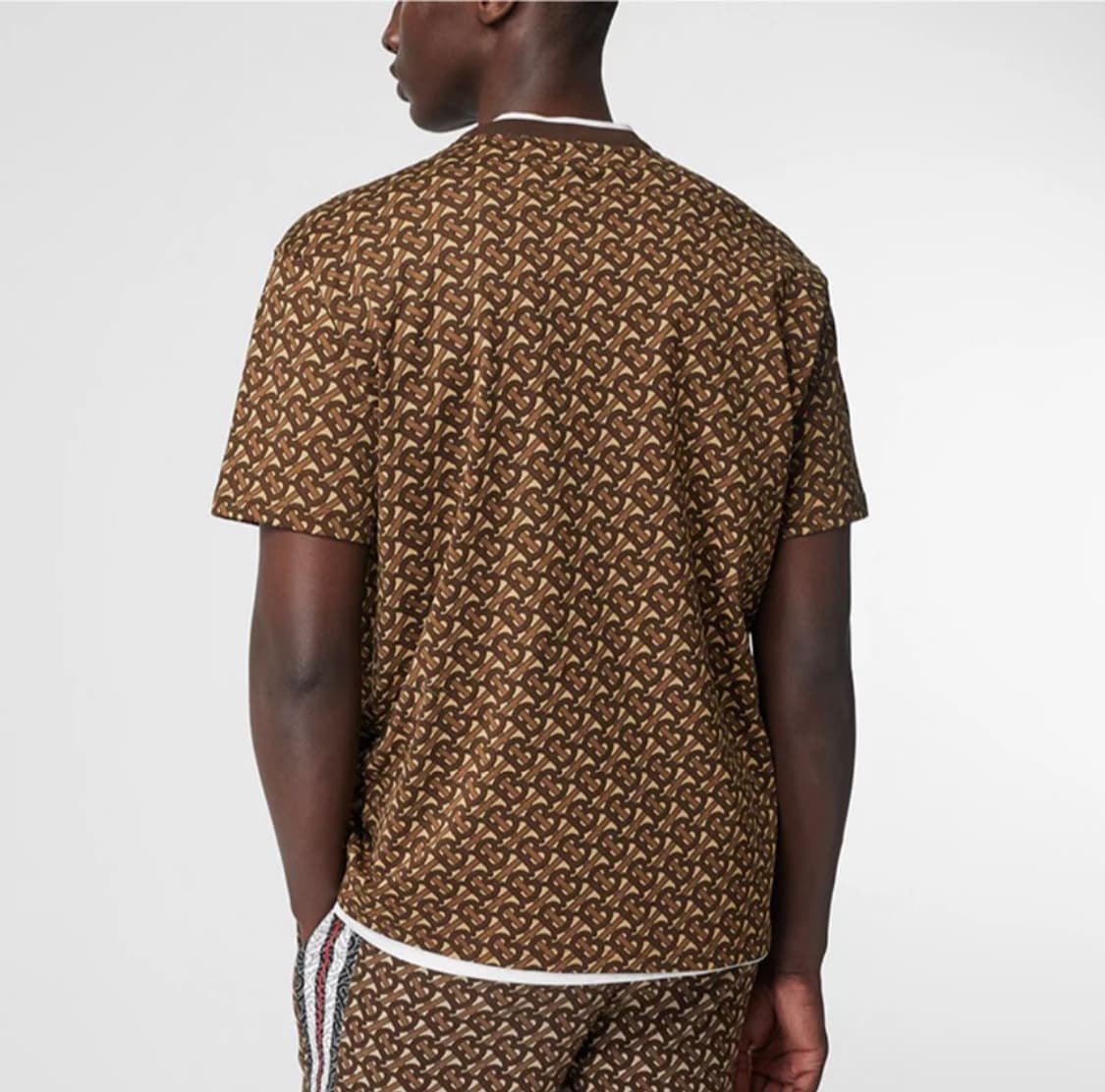 버버리 모노그램 스트라이프 반팔 상품이미지2