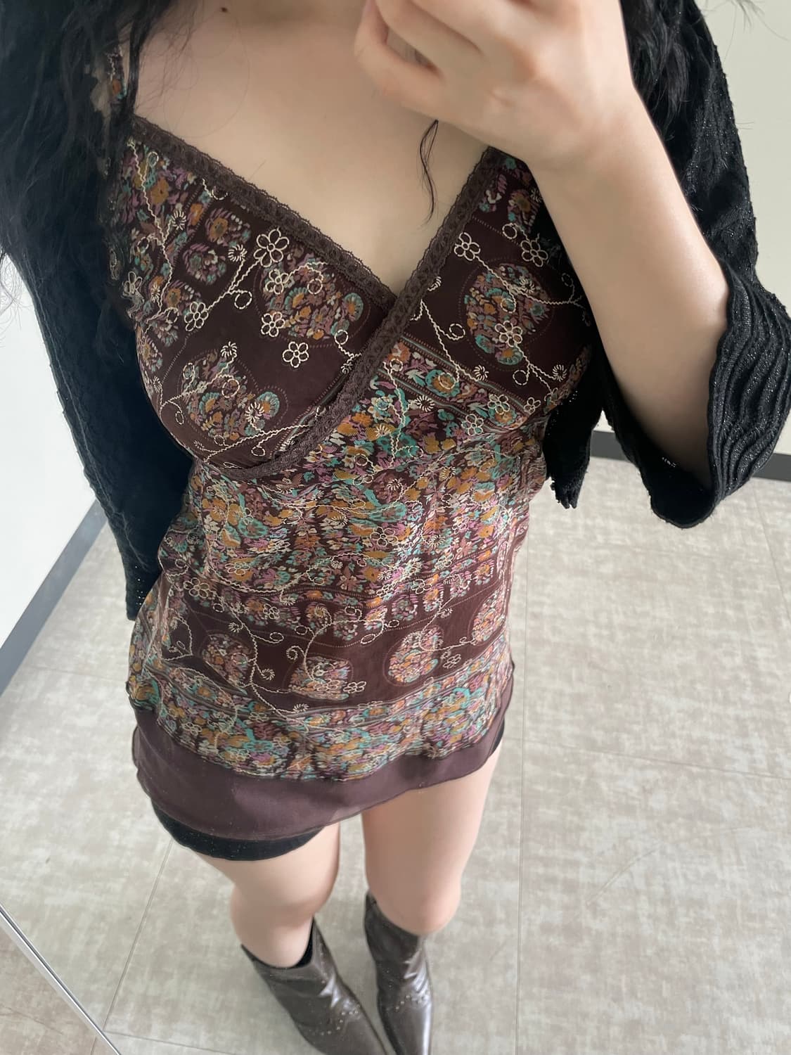 ethnic sleeveless top 상품이미지4