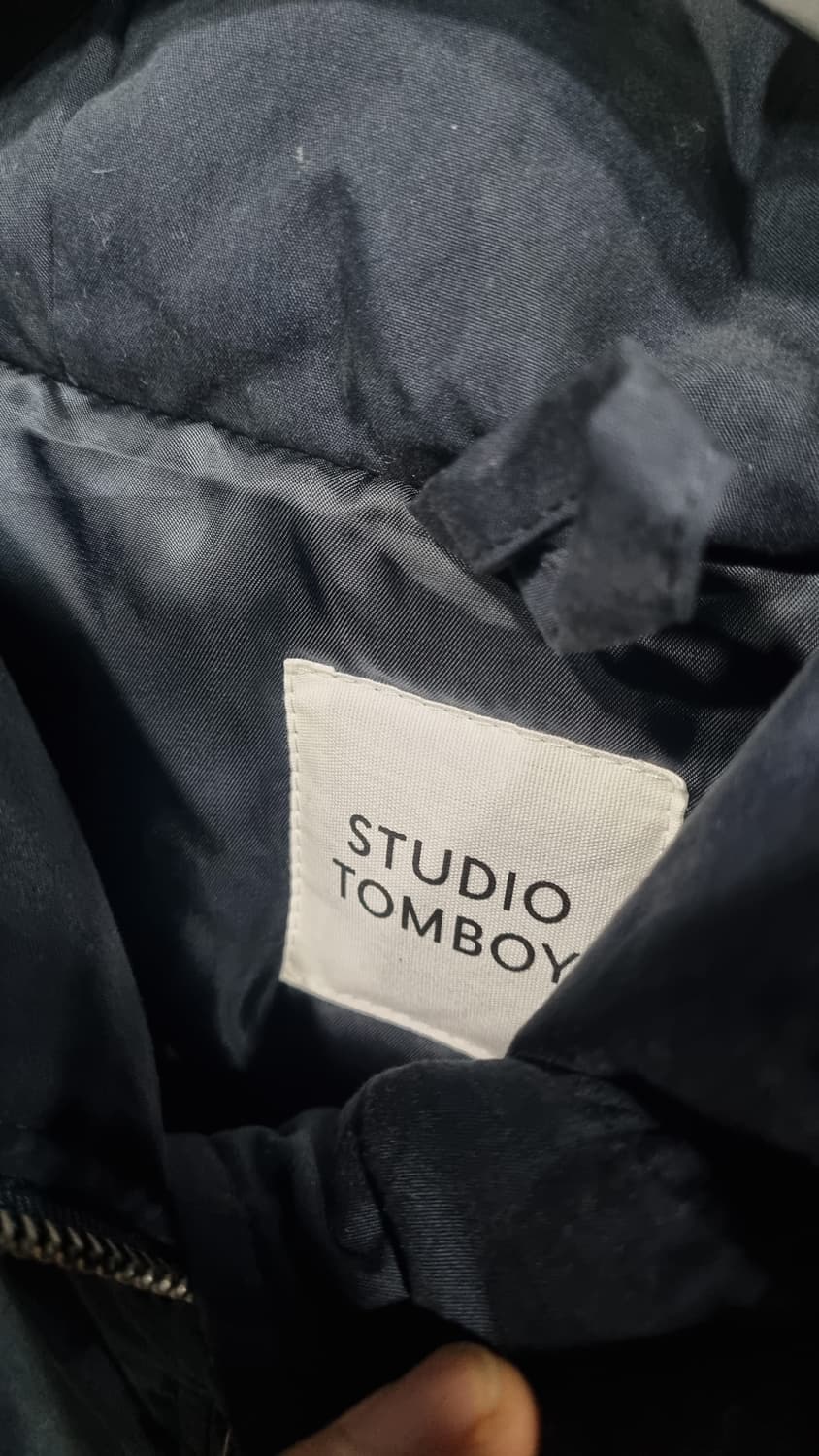 스튜디오 톰보이 over fit 오리털점퍼 남녀공용 프리사이즈 상품이미지2