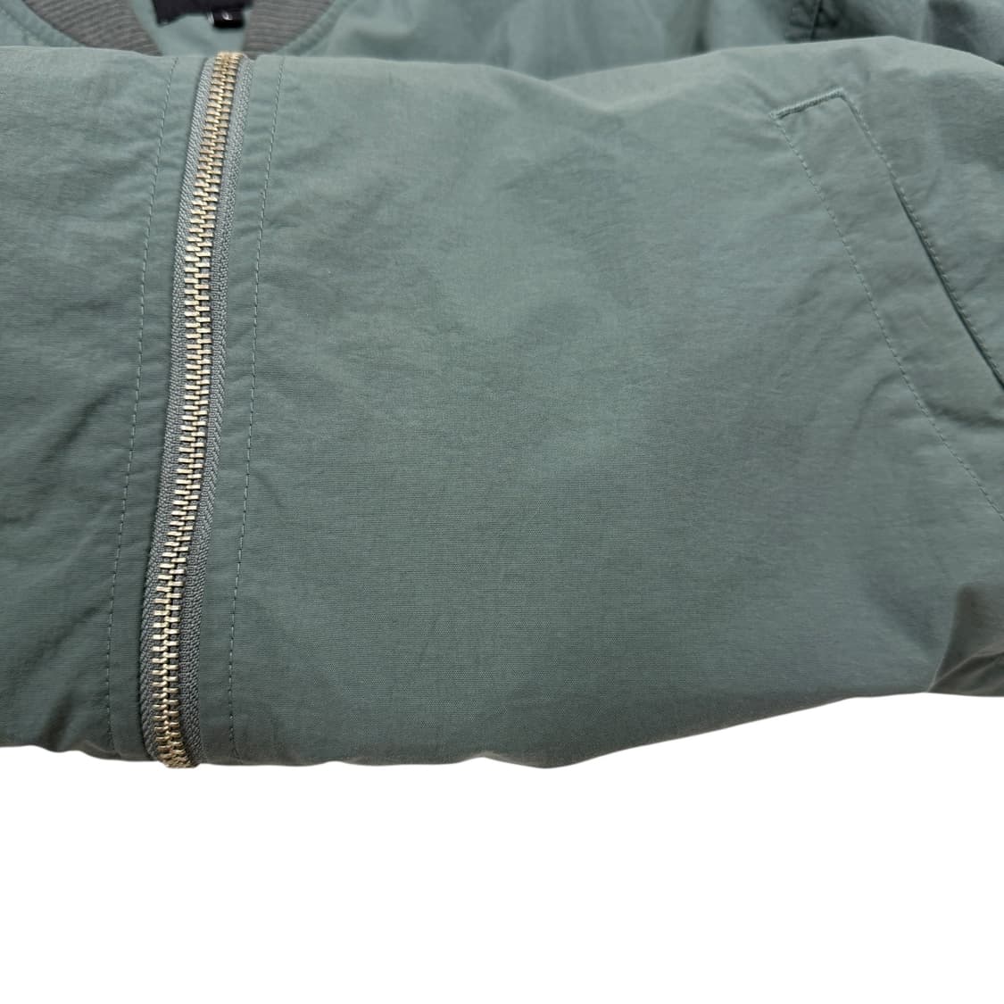 BEAMS 빔즈 이펙터 MA1 자켓 항곰점퍼 카키 그린 L 상품이미지6