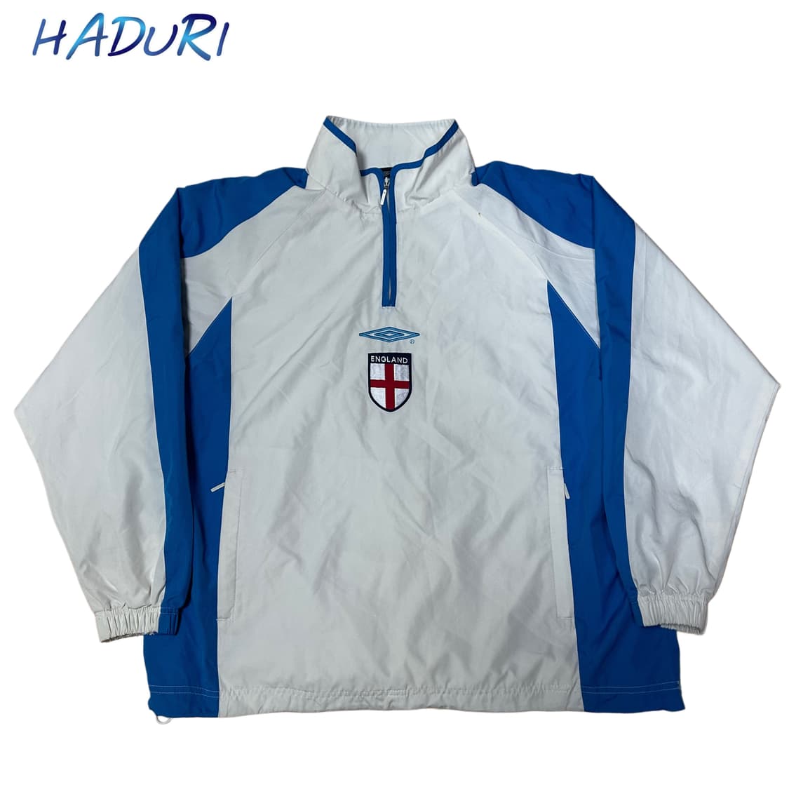 엄브로 00s 잉글랜드 화이트반집업 105 상품이미지1