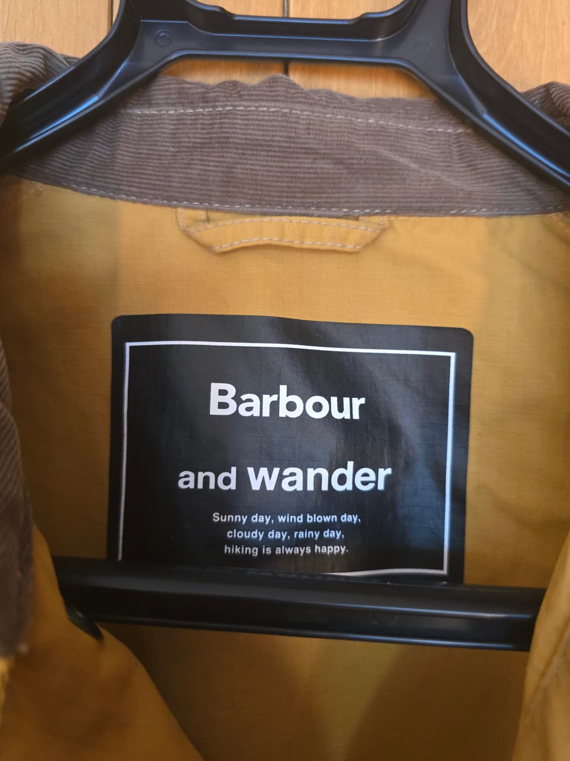 앤드원더 바버 콜라버 퍼텍스 피벗 자켓 상품이미지8