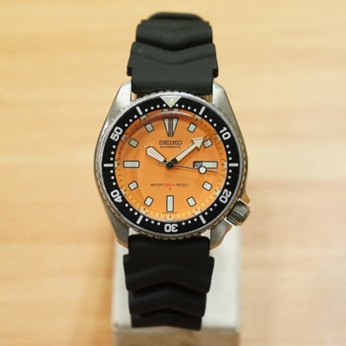 80s 세이코 4205-0156  미드사이즈 150m 다이버 시계 상품이미지1