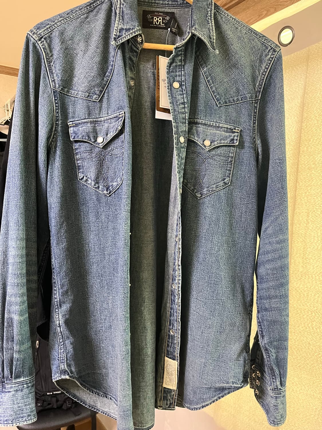 Rrl 웨스턴 셔츠 M 새상품 상품이미지1