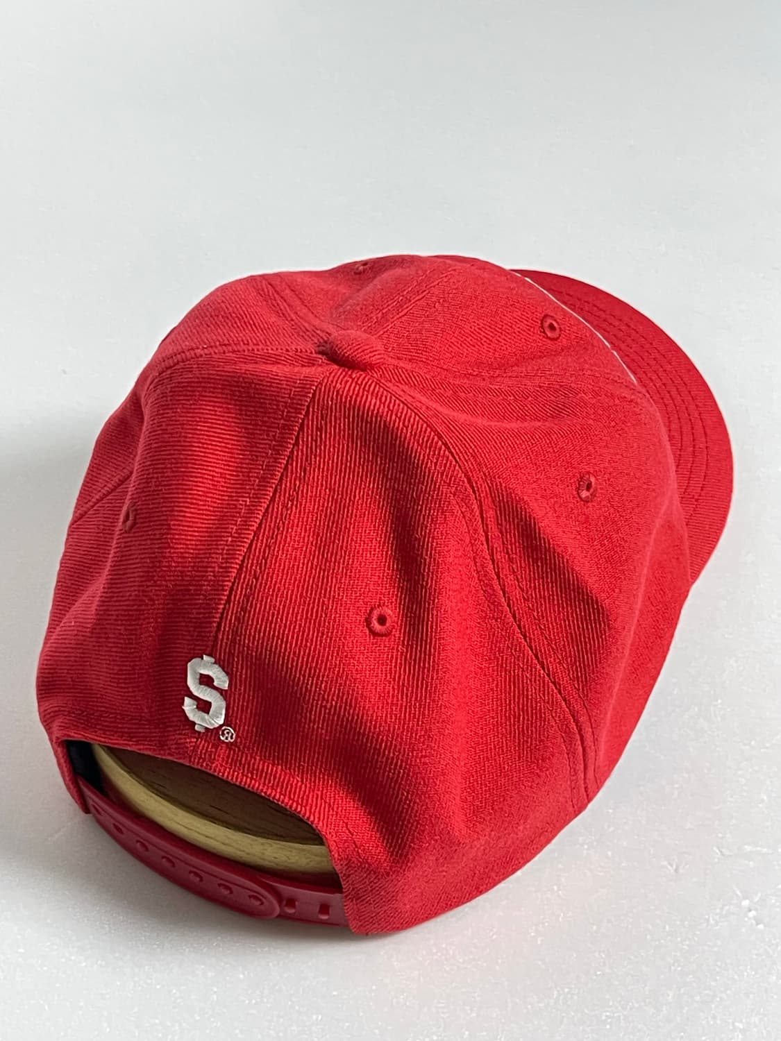 슈프림 펠트 아크 6-패널 레드 캡 상품이미지2