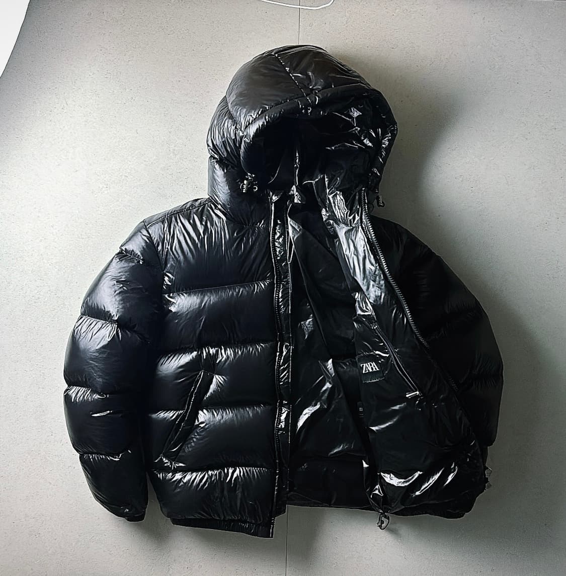 자라 유광패딩 상품이미지1