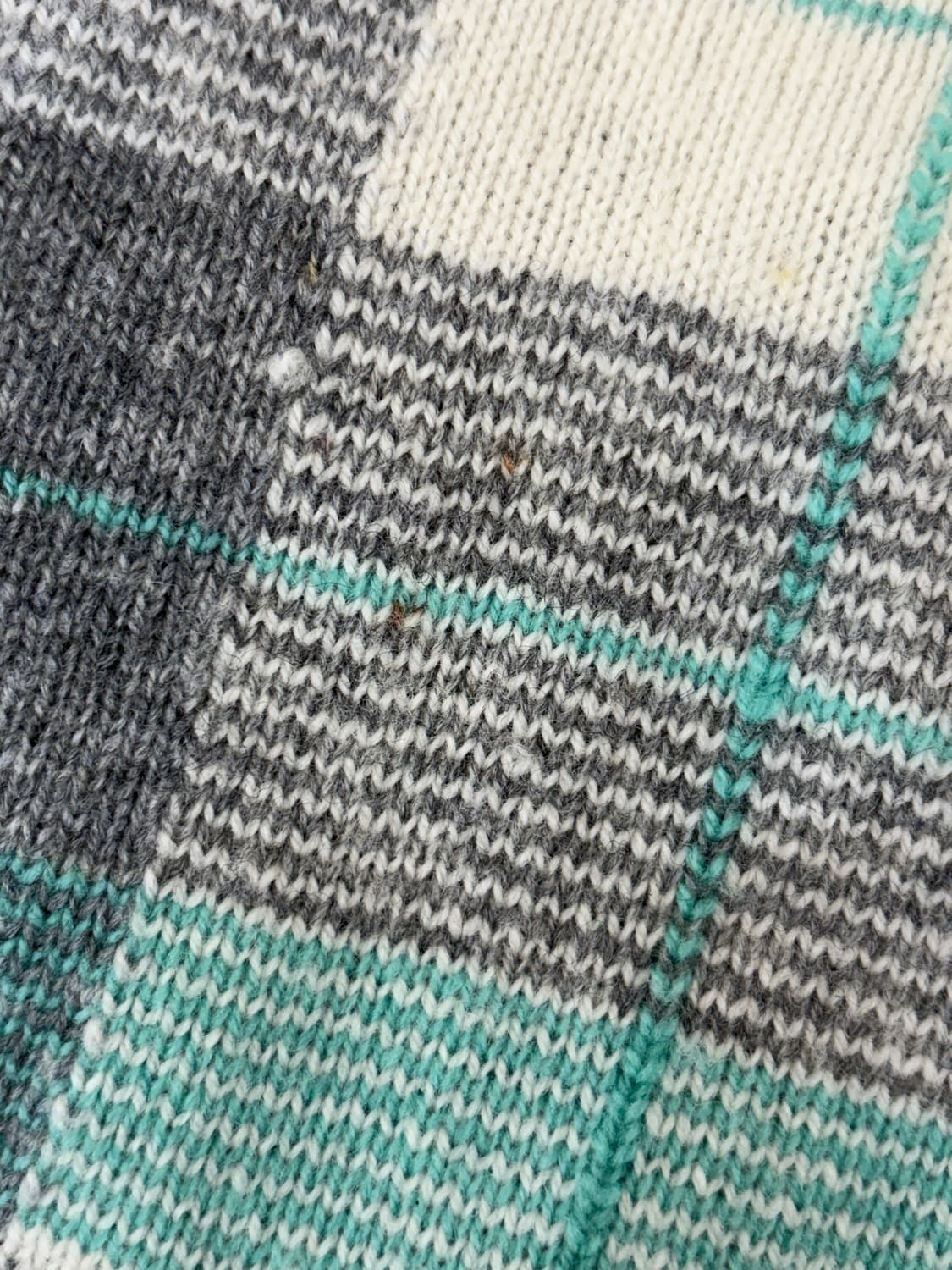 BLACK & WHITE knit (made in SCOTLAND)  상품이미지6