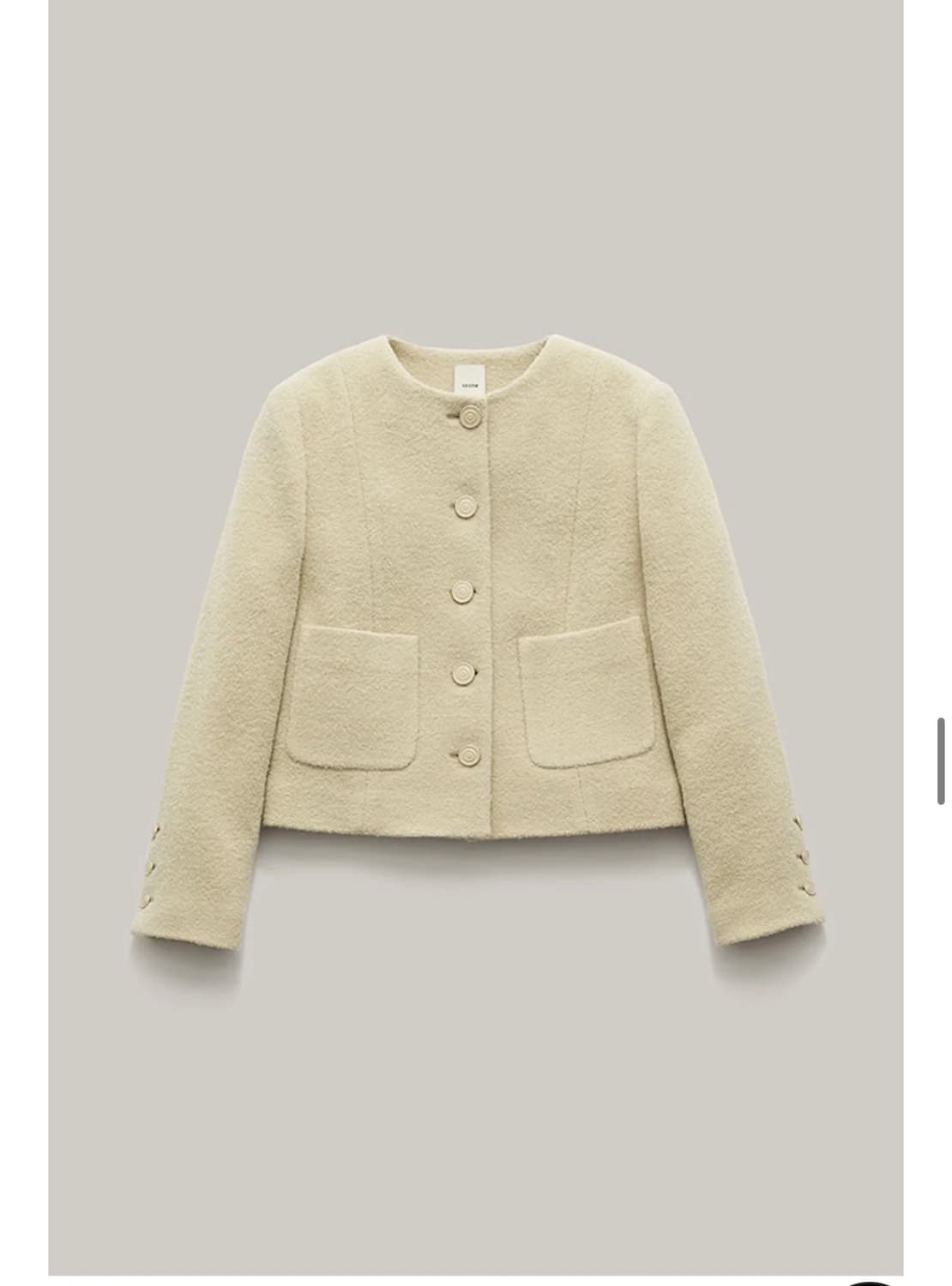 샴엠 두오모자켓 버터 상품이미지1