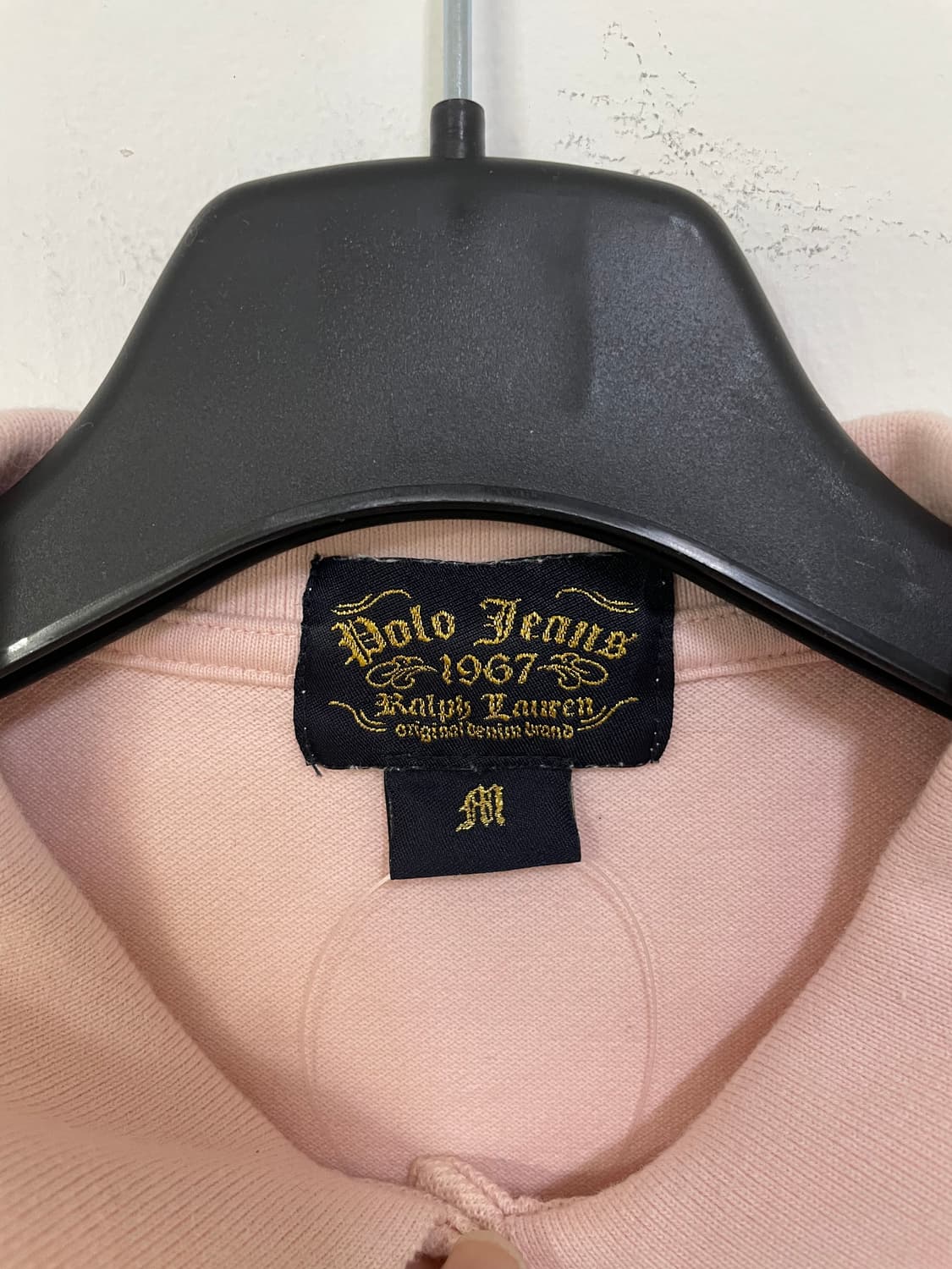 폴로진스 반팔 카라티 핑크 상품이미지5