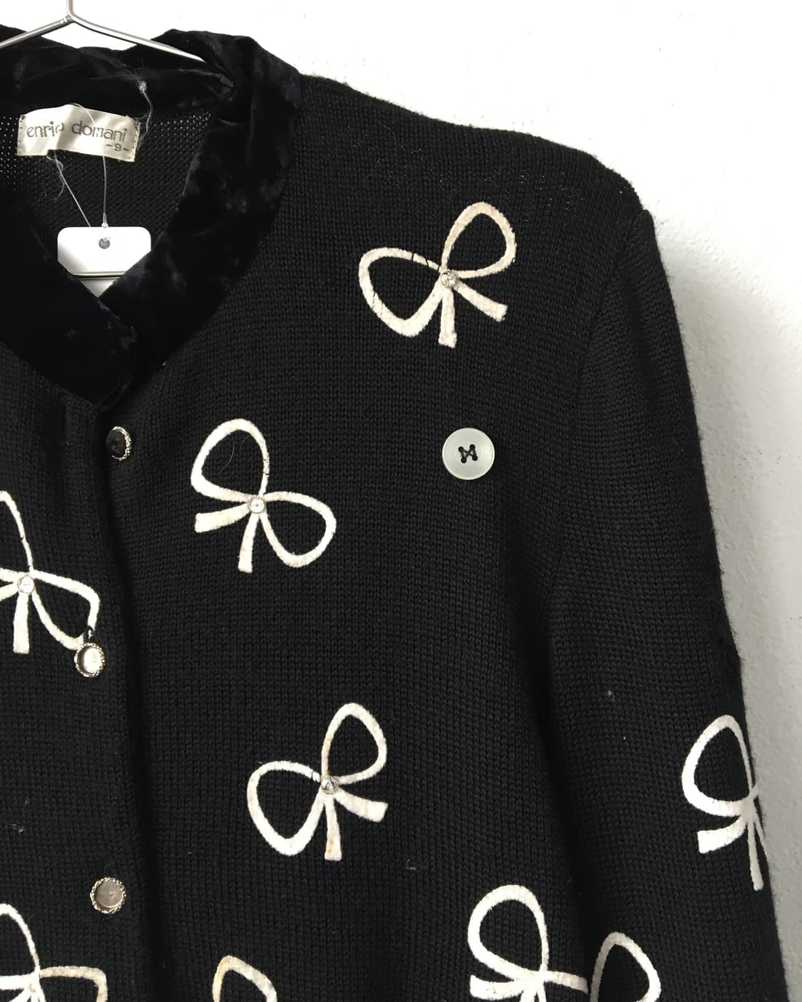 Ribbon pattern knit cardigan 상품이미지2