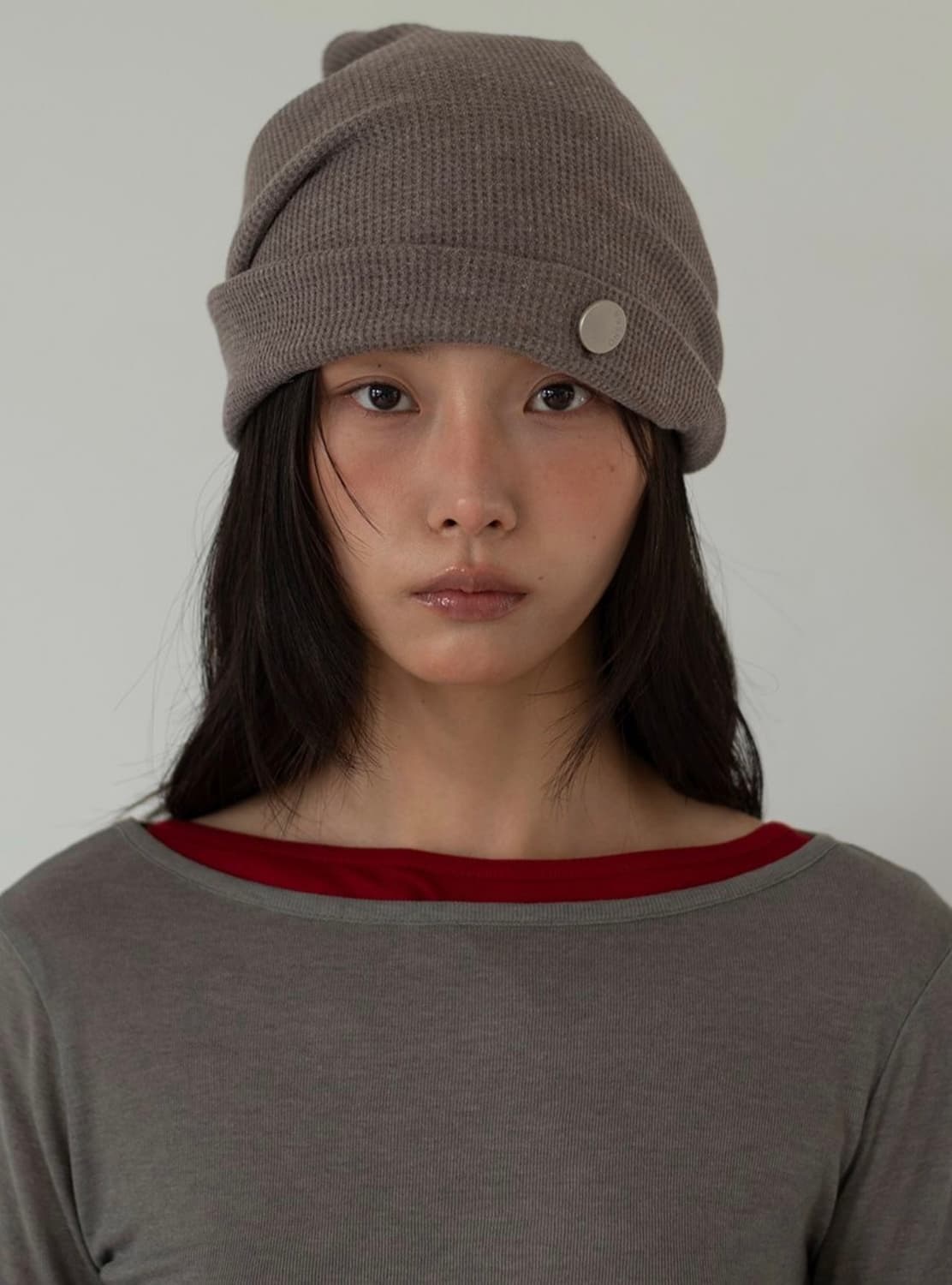 온스카 헤어밴드&비니 코코아 상품이미지1