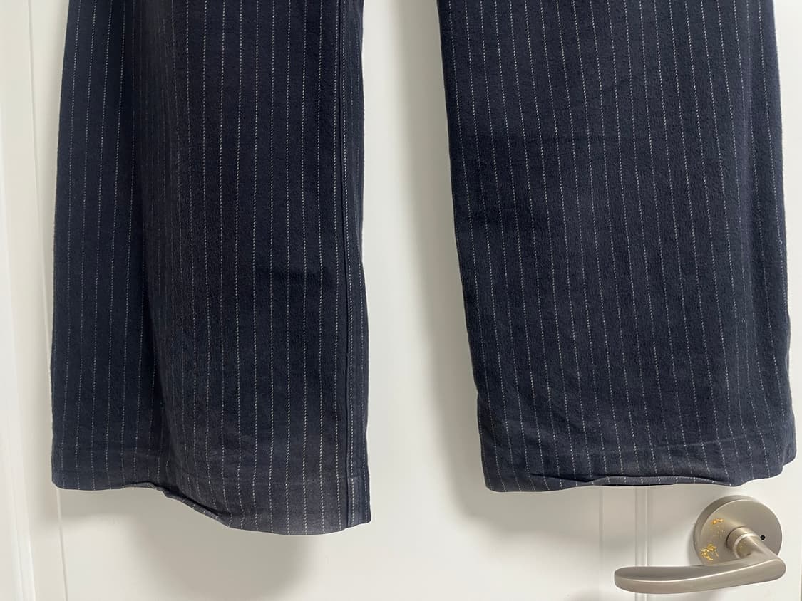 드리스반노튼 울 스트라이프 팬츠 상품이미지3