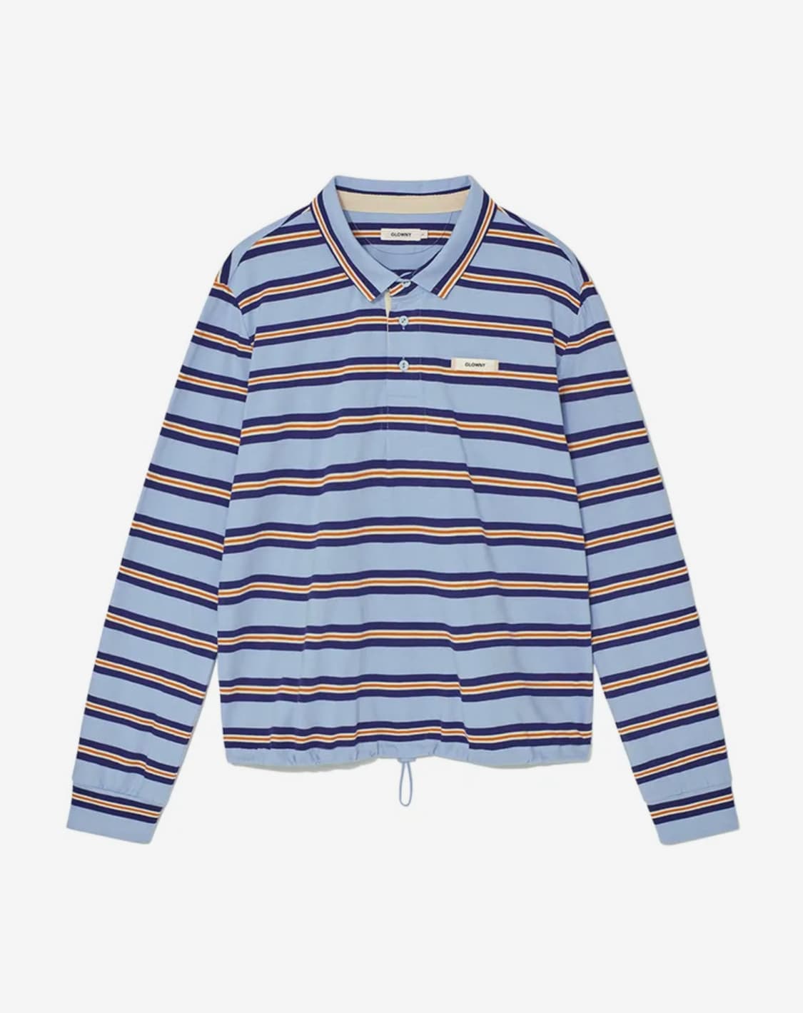 [S] 글로니 TERRY PK LONG SLEEVE (BLUE)  상품이미지1