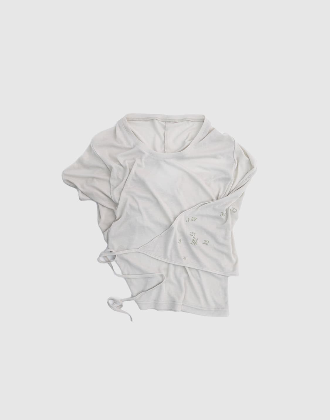 HALTER WRAP SLEEVELESS (LIGHT BEIGE) 상품이미지2