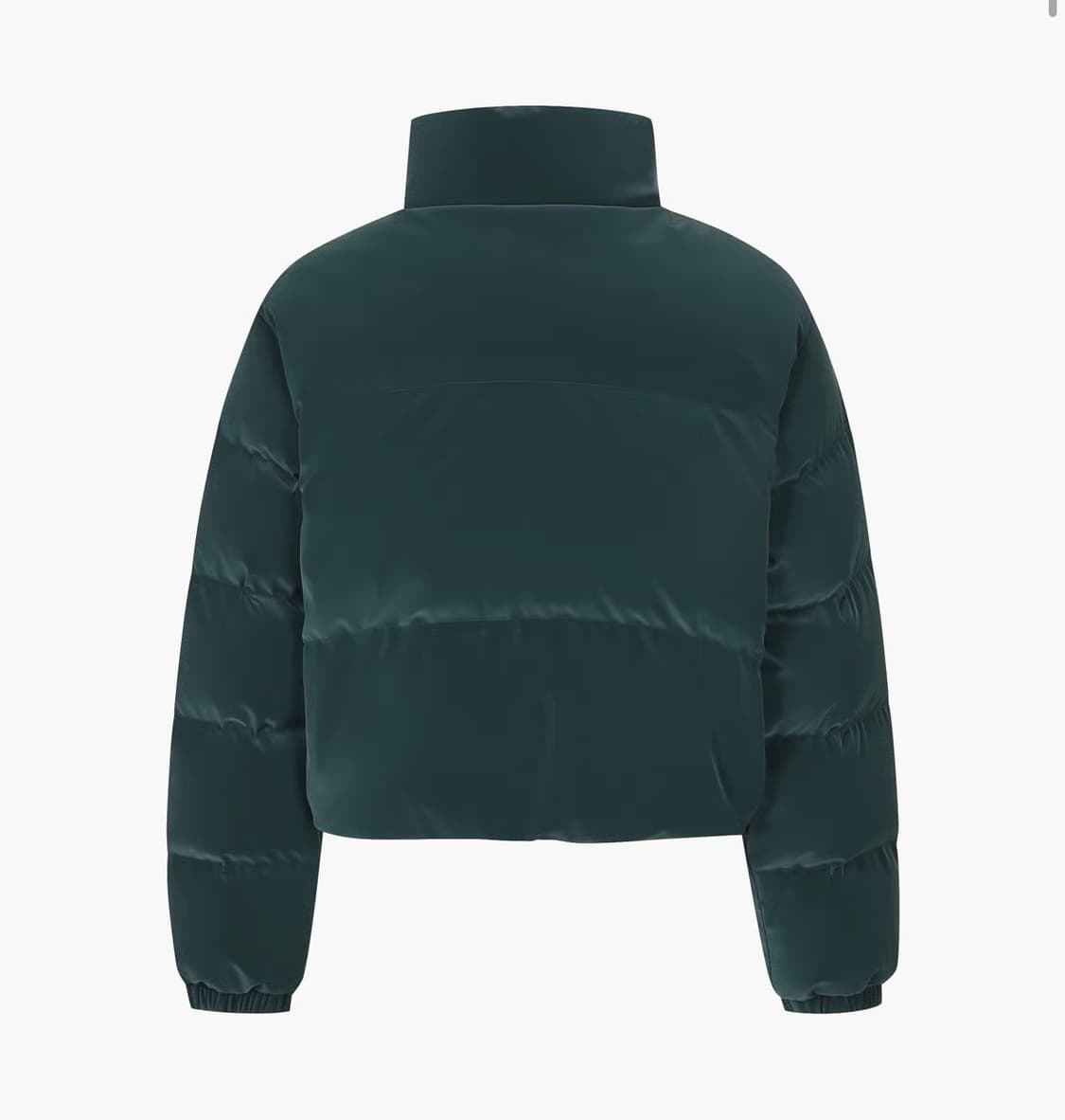 헤이니글로우숏패딩 고윤정패딩 그린컬러 상품이미지3