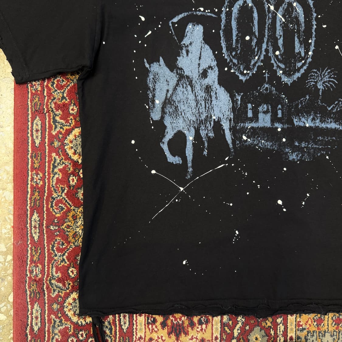 가키하라 kasen 나이트 페인팅 티셔츠 [ 105 ] 상품이미지4