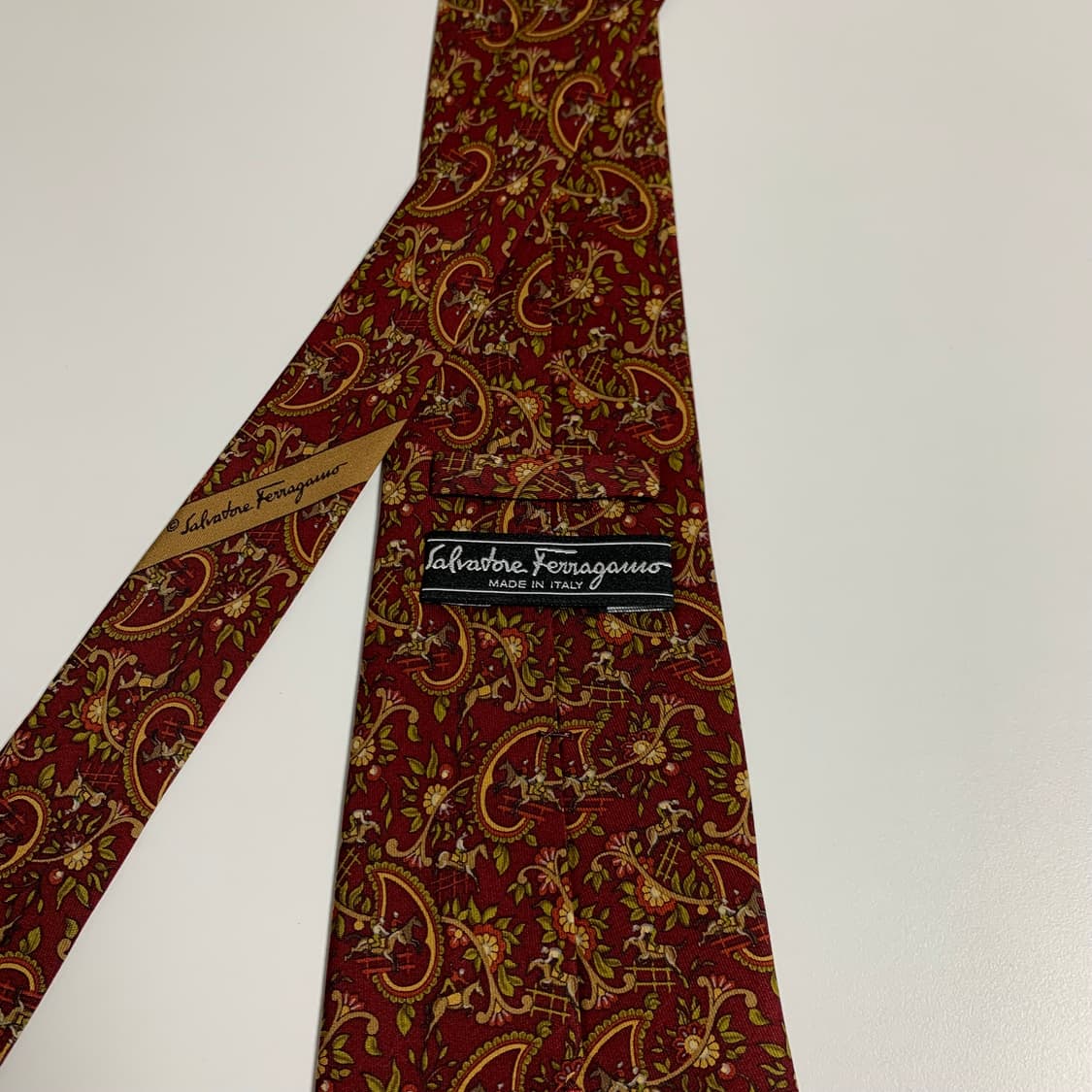 살바토레 페레가모(Ferragamo) 명품넥타이 최상급 A+등급 상품이미지5