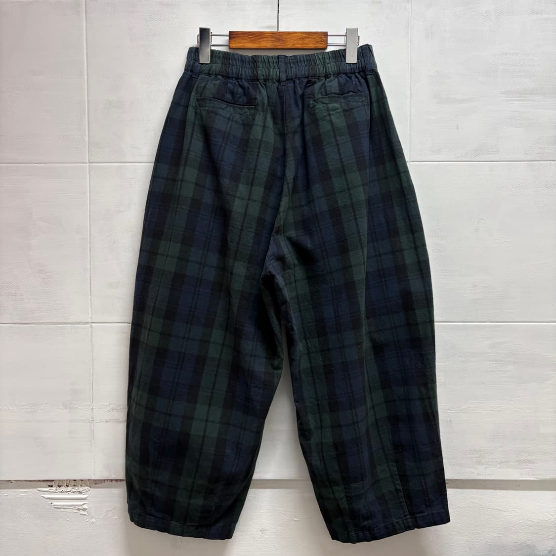 D.g.y 타탄 체크 코튼 벌룬 팬츠 M JPN 상품이미지4