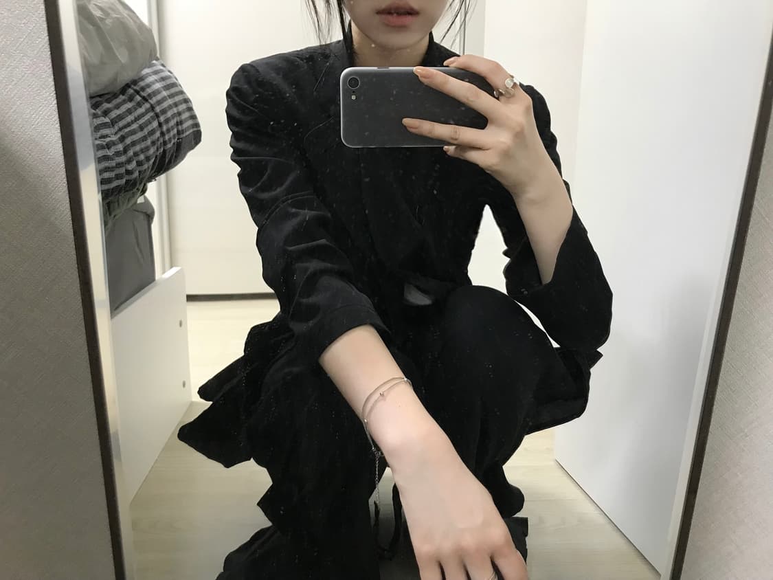 Y's Yohji Yamamoto asymmetry jacket 상품이미지1