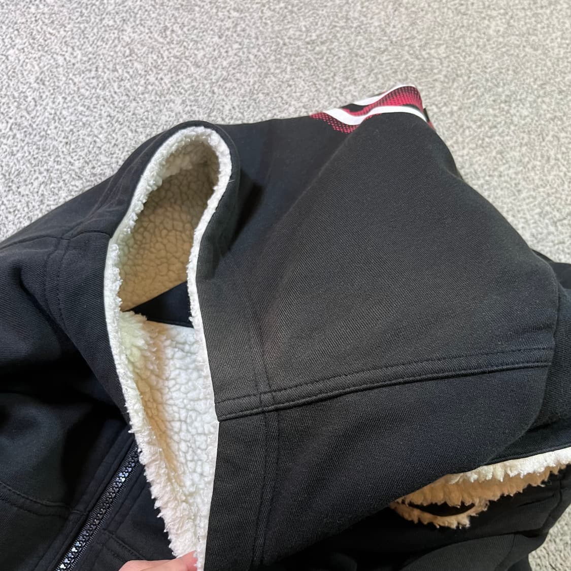 나이키 90s 올드스쿨 빅로고 쉐르파 베스트 상품이미지7