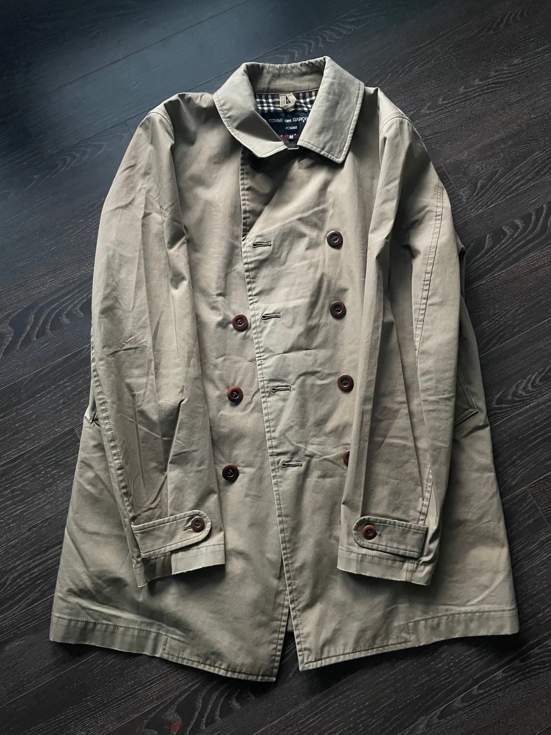 꼼데가르송 옴므 피코트 상품이미지1