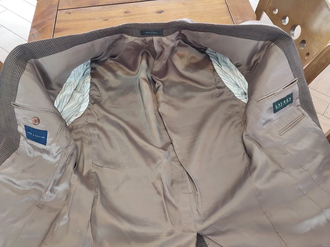 폴로 로렌 랄프로렌 울 블레이저 자켓 100사이즈 브라운 상품이미지7