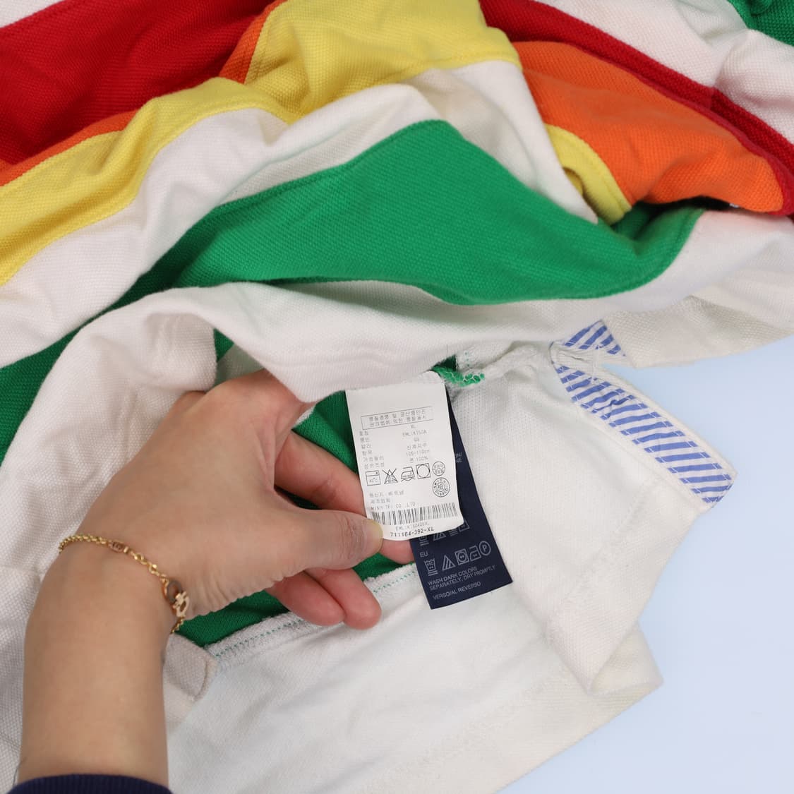 XL 타미힐피거 슬림핏 PK셔츠 0306H1 상품이미지5