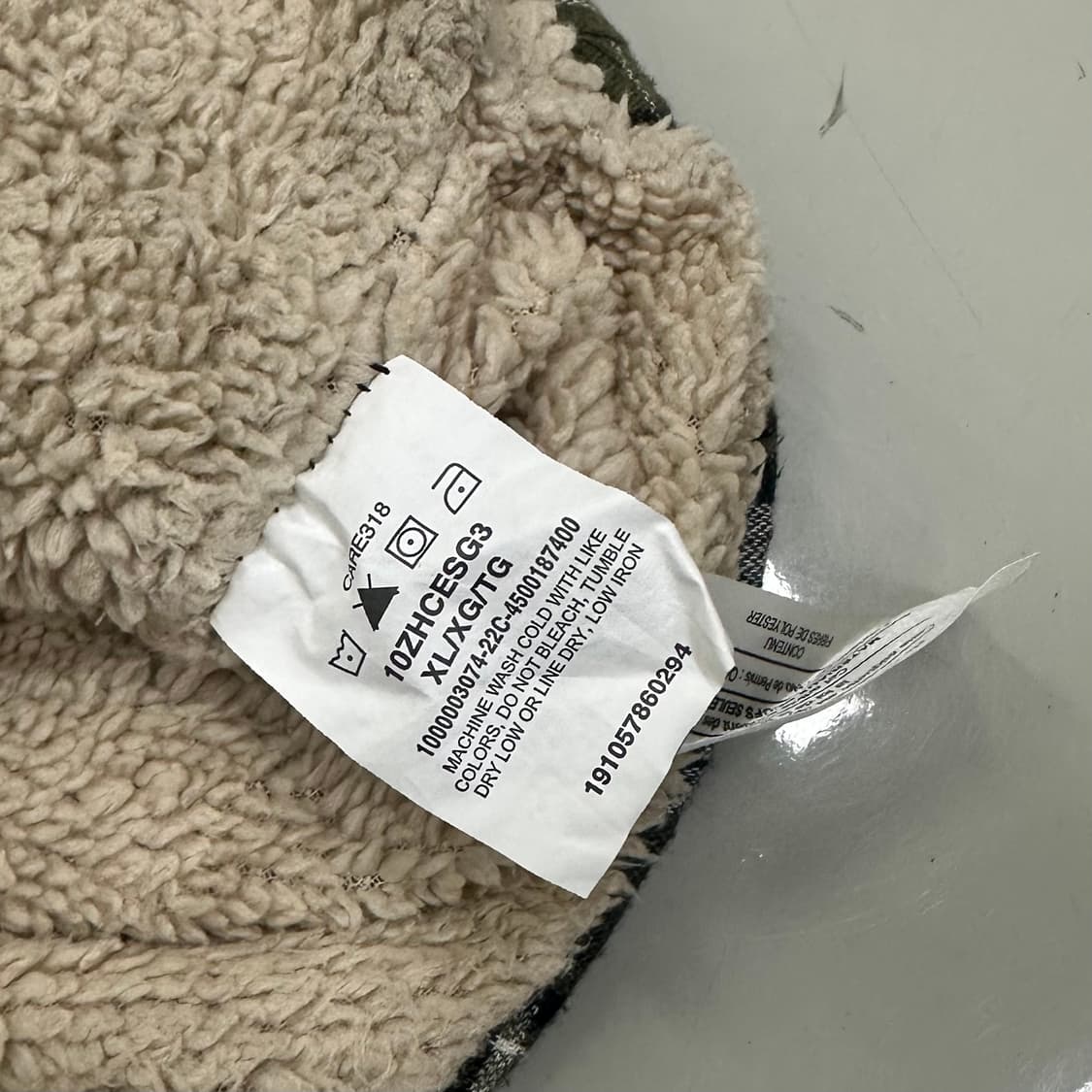 랭글러 플리스 체크 셔츠 자켓 상품이미지5