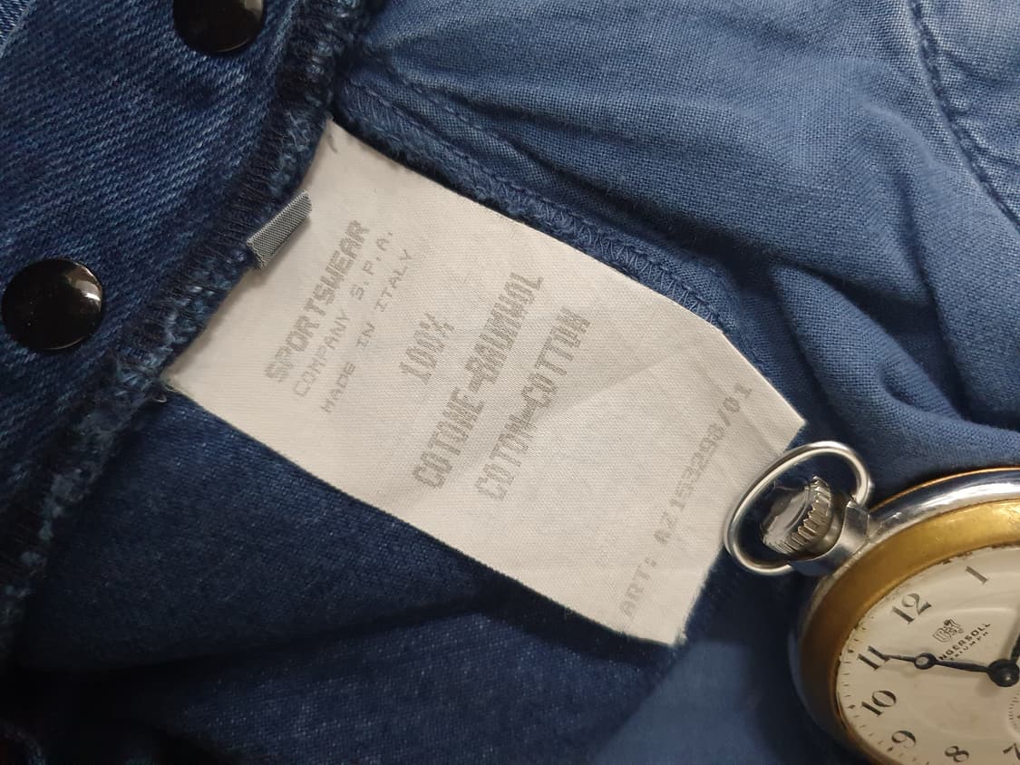 90s 스톤 아일랜드 그린 엣지 데님 진 상품이미지9