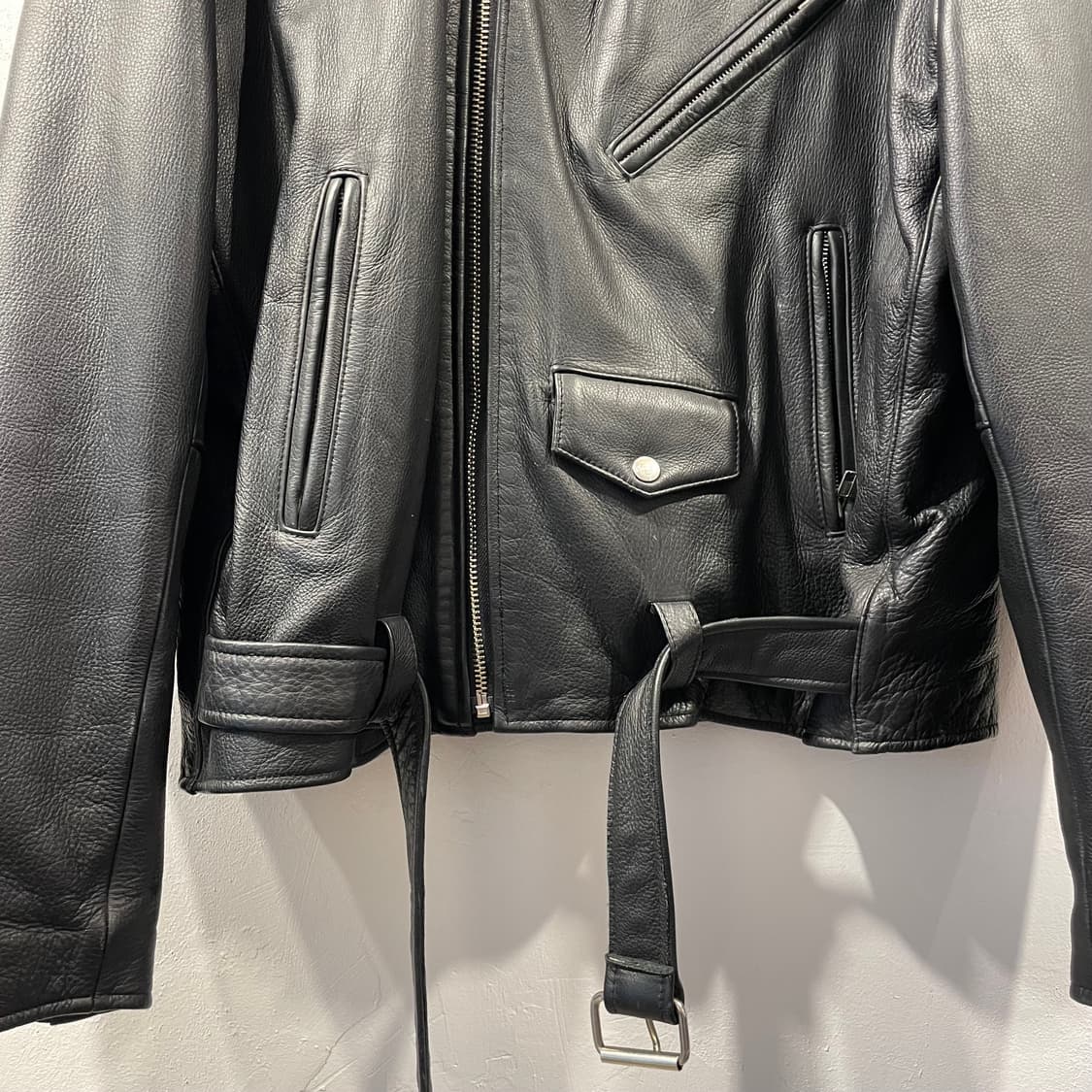 90s 하드락카페 라이더자켓 2XL 상품이미지7