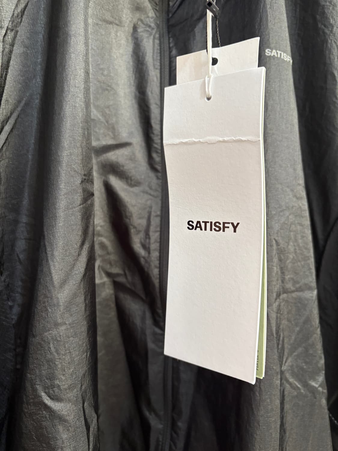 세티스파이 / 퍼텍스 다이아몬드 퓨즈 윈드브레이커 블랙 / XL 상품이미지7