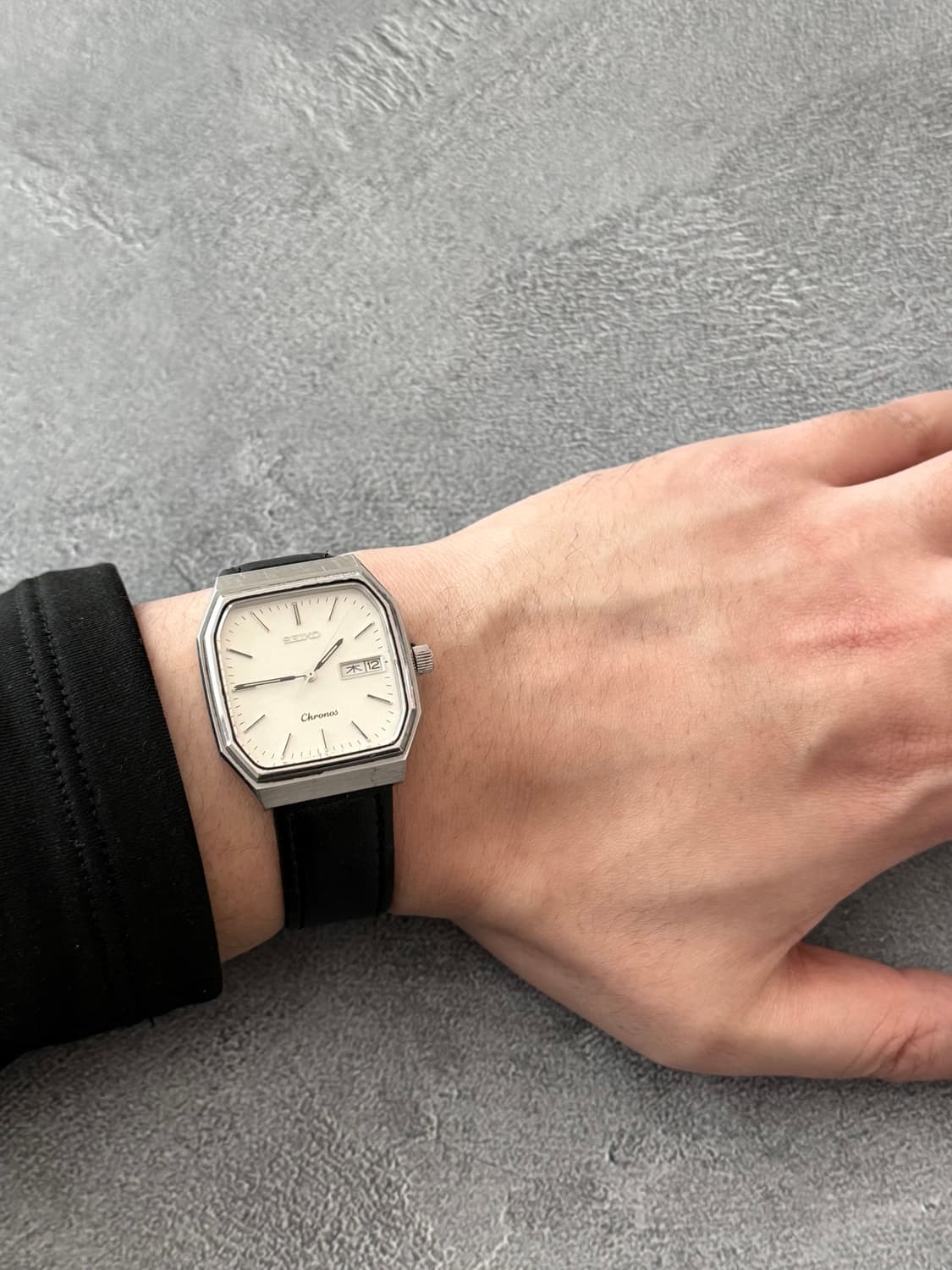 세이코 Seiko Chronos 팔각 스퀘어 데이데이트 상품이미지4