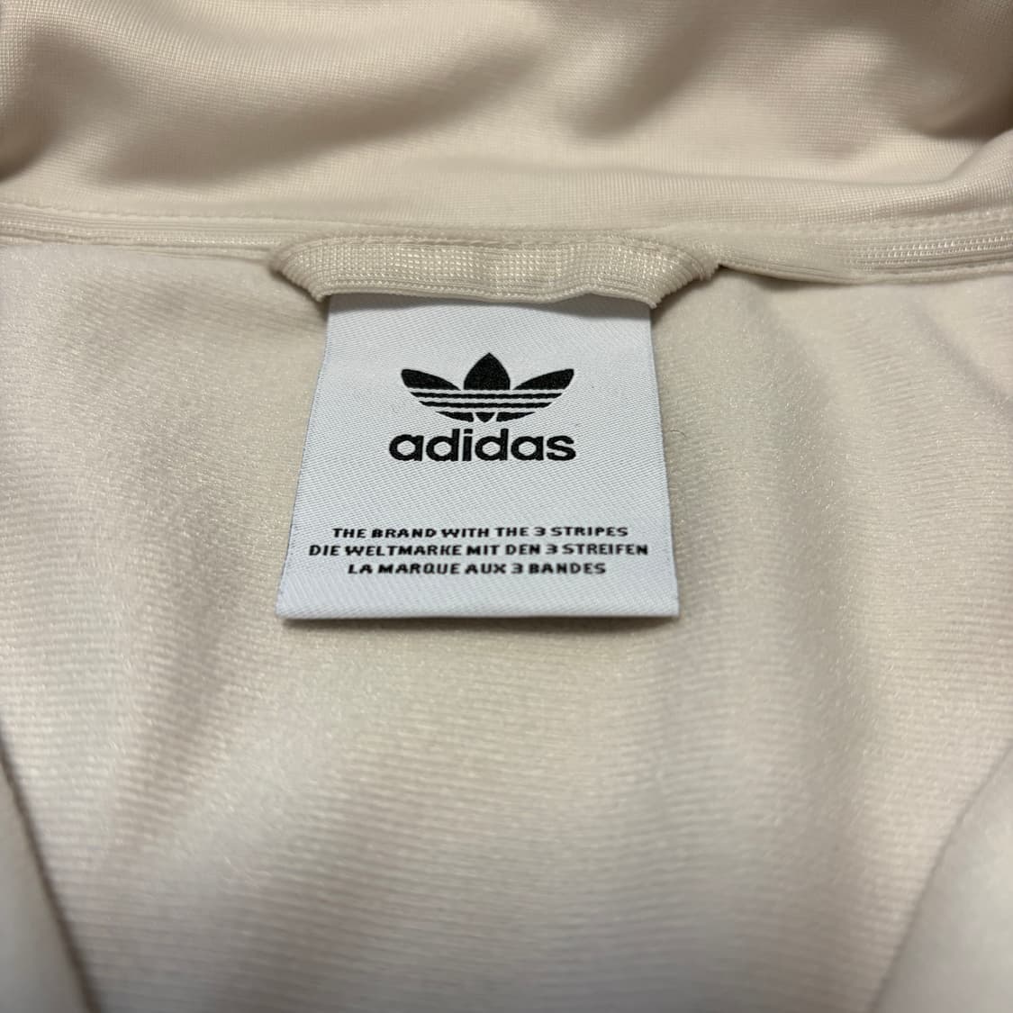 아디다스 오리지널 크림/네이비 베켄바우어 투웨이 트랙탑 져지 상품이미지3