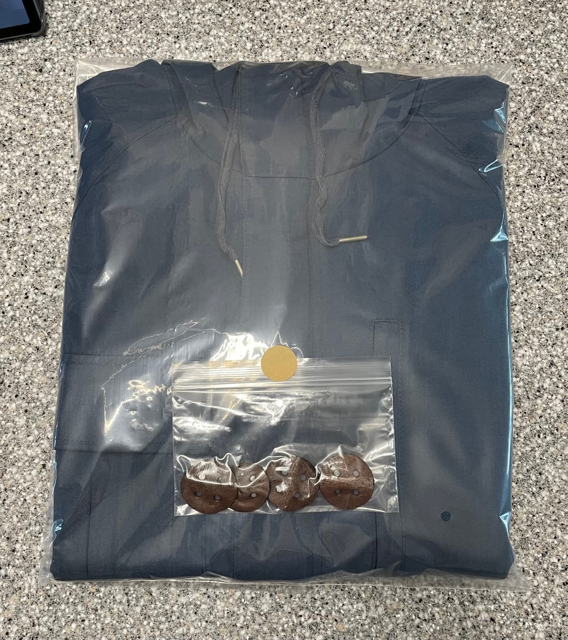 칼하트 테리 자켓 스모크 블루컬러 사이즈 XL 상품이미지10